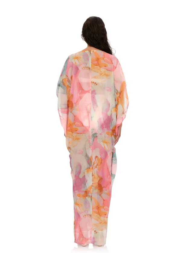 Shop Andrea Iyamah Adi Kaftan Cover Up-Zuli