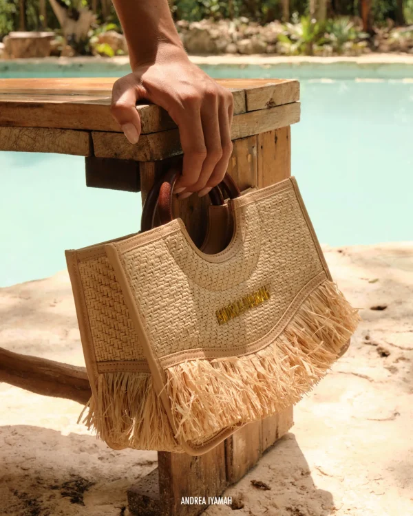 New Andrea Iyamah Ahi Escape Mini Tote Bag