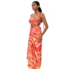 Flash Sale Andrea Iyamah Aiko Crop Top-Sunset