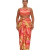 Flash Sale Andrea Iyamah Aiko Crop Top-Sunset