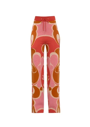 Outlet Andrea Iyamah Ally Caro Print Knit Pants