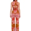 Discount Andrea Iyamah Ally Caro Print Knit Pants