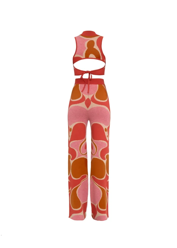 Outlet Andrea Iyamah Ally Caro Print Knit Pants