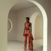 Outlet Andrea Iyamah Ally Caro Print Knit Pants