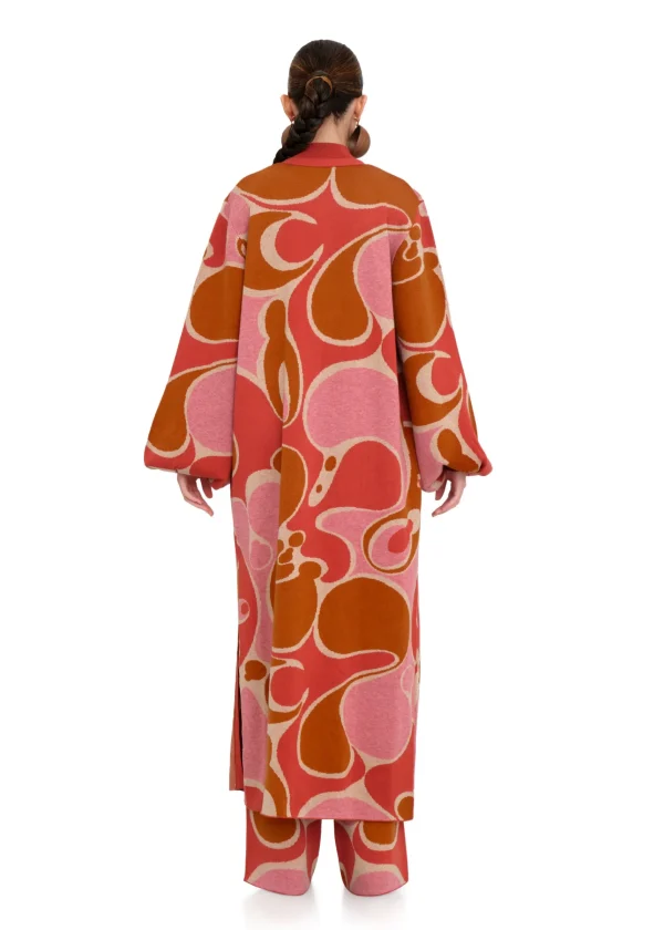 Best Andrea Iyamah Ally Caro Print Knit Sweater
