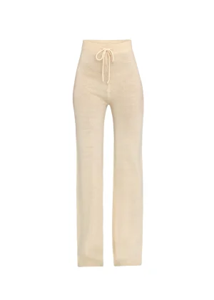 Shop Andrea Iyamah Ally Tusk Knit Pants
