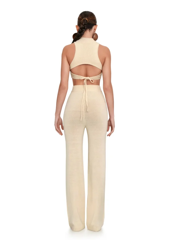 Shop Andrea Iyamah Ally Tusk Knit Pants