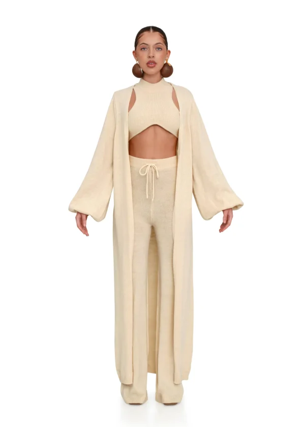 Shop Andrea Iyamah Ally Tusk Knit Pants