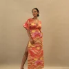 Best Andrea Iyamah Alyma Kaftan Dress-Sunset