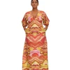 Best Andrea Iyamah Alyma Kaftan Dress-Sunset