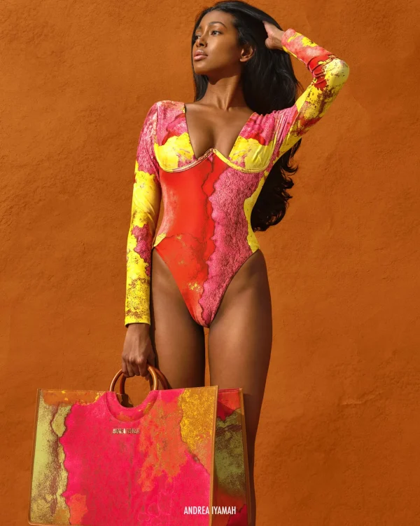 Best Andrea Iyamah Amar One Piece Swimsuit-Eros Print