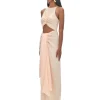 New Andrea Iyamah Aminata Champagne Jumpsuit