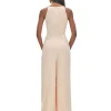 New Andrea Iyamah Aminata Champagne Jumpsuit