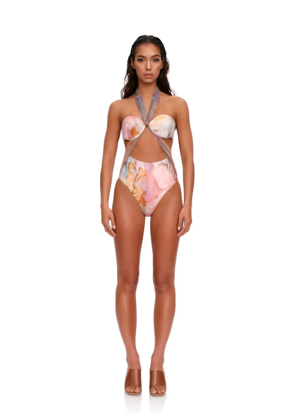 Fashion Andrea Iyamah Ando One Piece Swimsuit-Zuli
