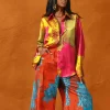 Flash Sale Andrea Iyamah Ara Pants-Eros Print