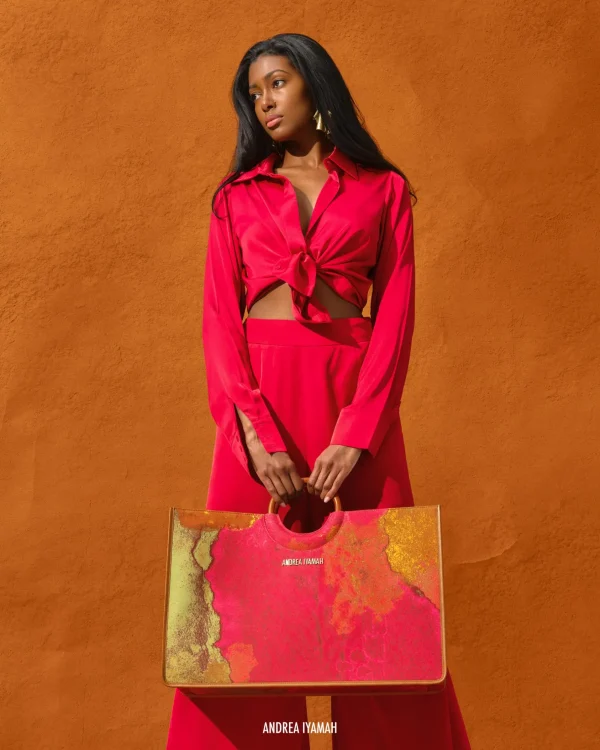 Online Andrea Iyamah Ara Pants-Ruby
