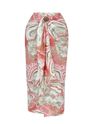 Cheap Andrea Iyamah Behati Abstract Mushroom Skirt