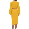 Discount Andrea Iyamah Behati Marigold Skirt