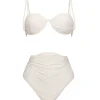 Best Sale Andrea Iyamah Capa Bikini-Limestone