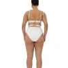 Best Sale Andrea Iyamah Capa Bikini-Limestone