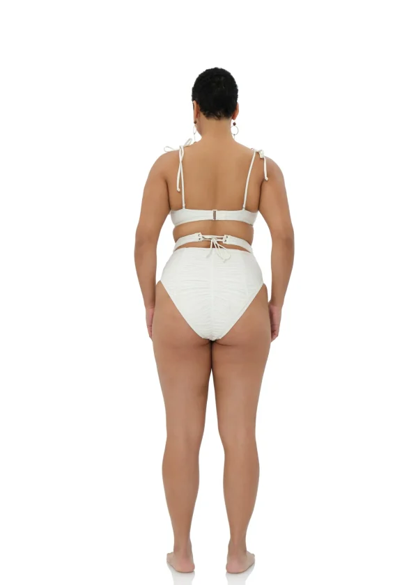 Best Sale Andrea Iyamah Capa Bikini-Limestone