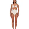 Best Sale Andrea Iyamah Capa Bikini-Limestone