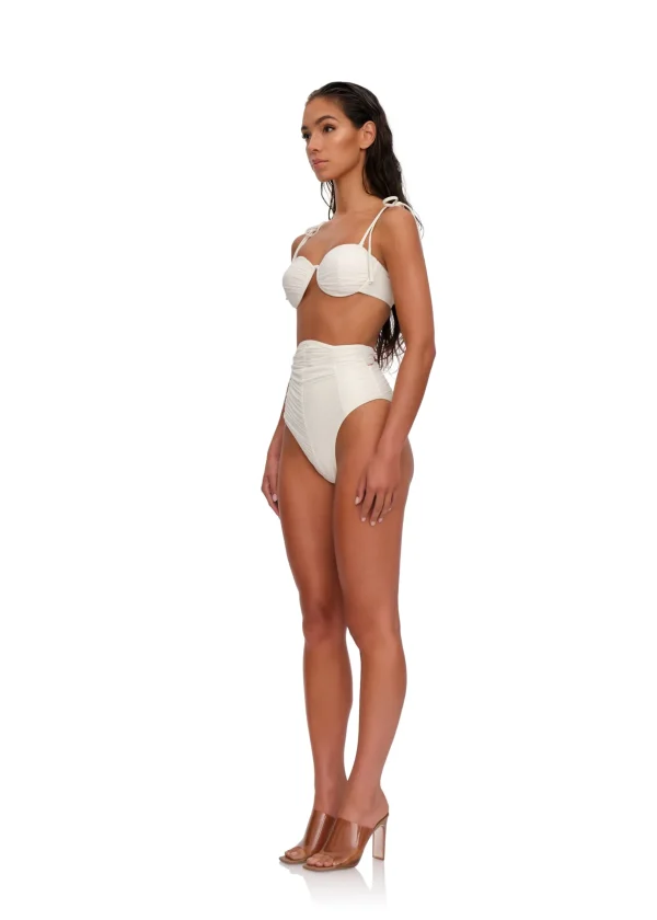 Best Sale Andrea Iyamah Capa Bikini-Limestone