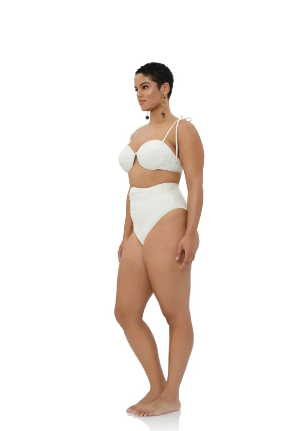 Best Sale Andrea Iyamah Capa Bikini-Limestone