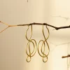 New Andrea Iyamah Clef Earrings