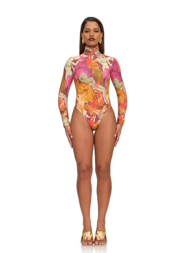 Online Andrea Iyamah Collo Bodysuit