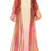 Outlet Andrea Iyamah Deko Robe-Eros Print