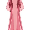 Fashion Andrea Iyamah Deko Robe-Wine