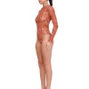 Best Andrea Iyamah Elle Caro Print Bodysuit