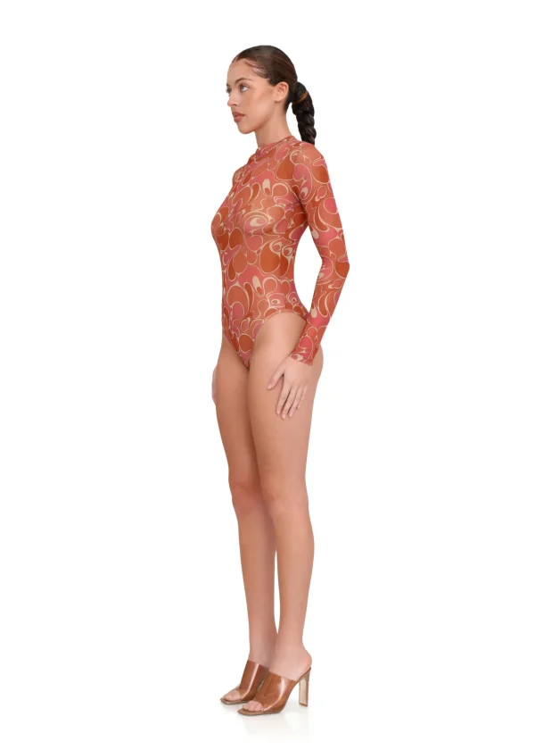 Best Andrea Iyamah Elle Caro Print Bodysuit