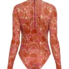 Best Andrea Iyamah Elle Caro Print Bodysuit