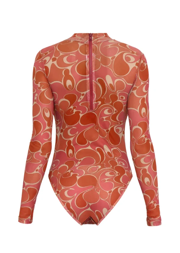 Best Andrea Iyamah Elle Caro Print Bodysuit