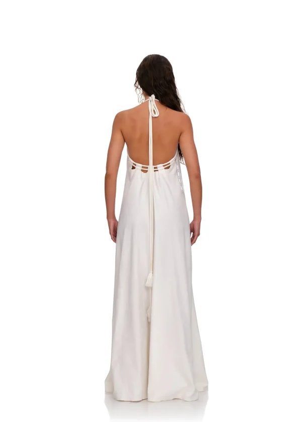 Store Andrea Iyamah Essi Maxi Dress-Limestone