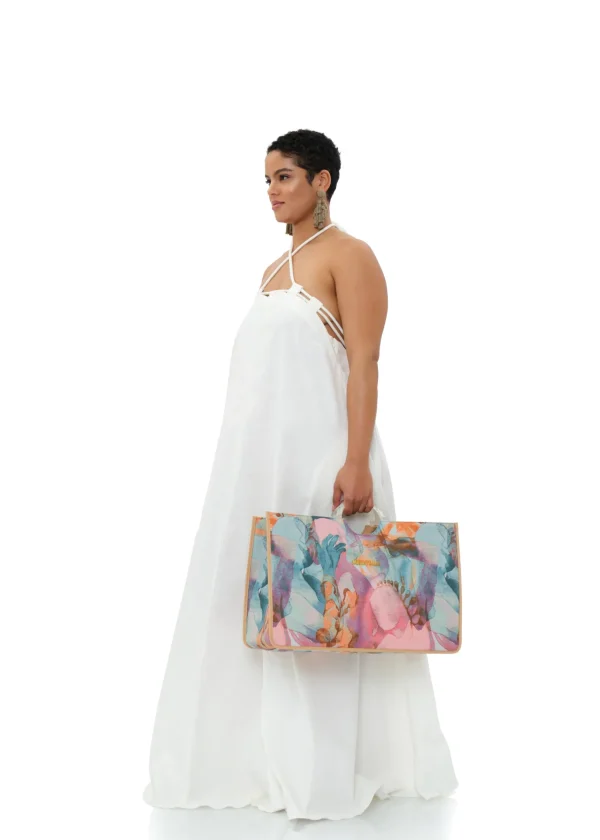 Store Andrea Iyamah Essi Maxi Dress-Limestone