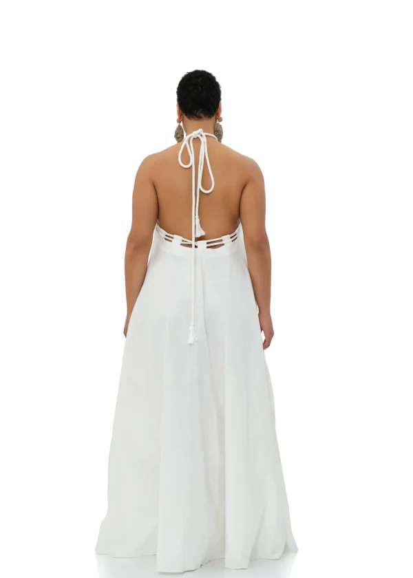 Store Andrea Iyamah Essi Maxi Dress-Limestone