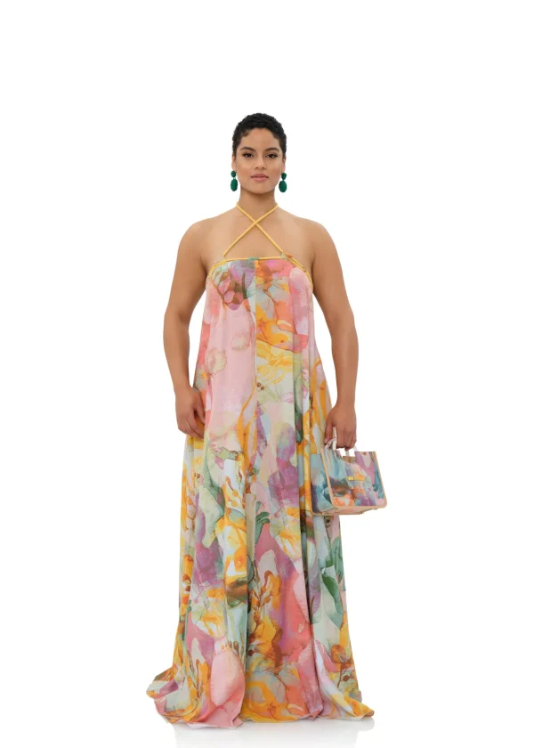 Sale Andrea Iyamah Essi Maxi Dress-Zuli