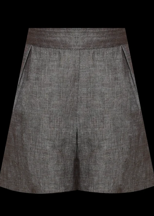 Best Sale Andrea Iyamah Eti Ash Grey Shorts