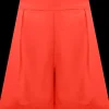 Shop Andrea Iyamah Eti Coral Shorts