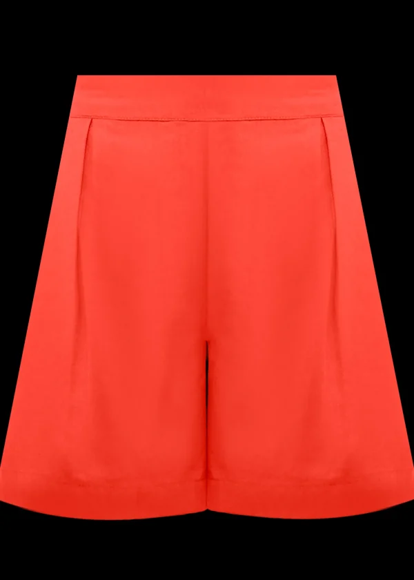Shop Andrea Iyamah Eti Coral Shorts