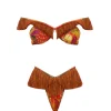 Online Andrea Iyamah Eyo Bikini-Kola Print