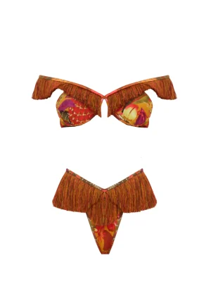 Online Andrea Iyamah Eyo Bikini-Kola Print
