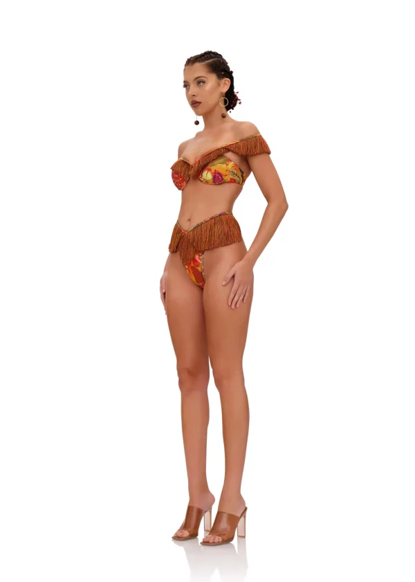 Online Andrea Iyamah Eyo Bikini-Kola Print