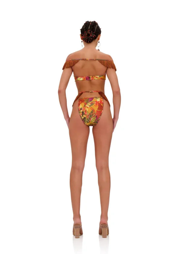 Online Andrea Iyamah Eyo Bikini-Kola Print
