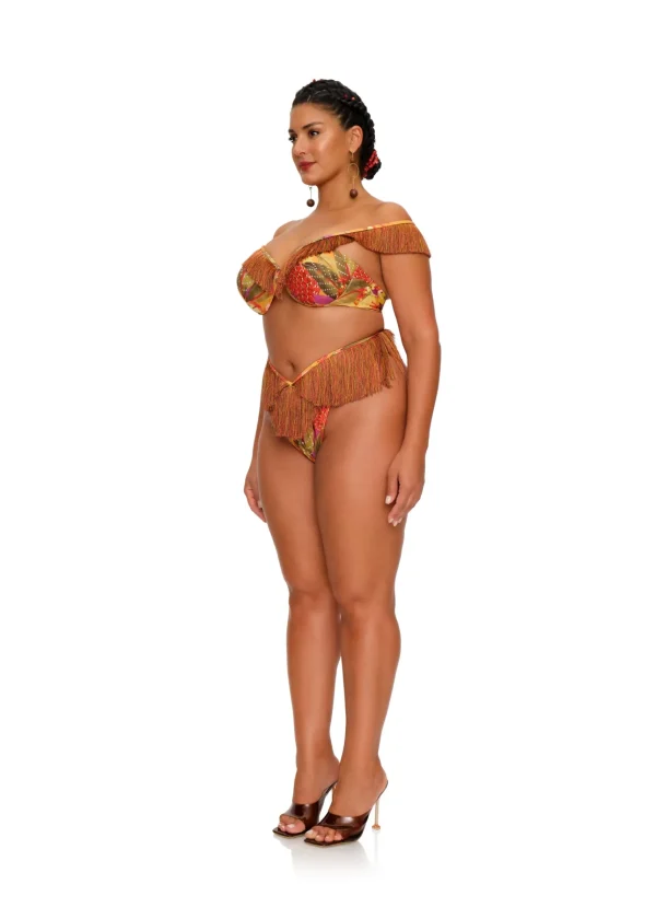 Online Andrea Iyamah Eyo Bikini-Kola Print