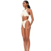 Cheap Andrea Iyamah Gada Bikini-Ivory