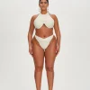 Cheap Andrea Iyamah Gada Bikini-Ivory